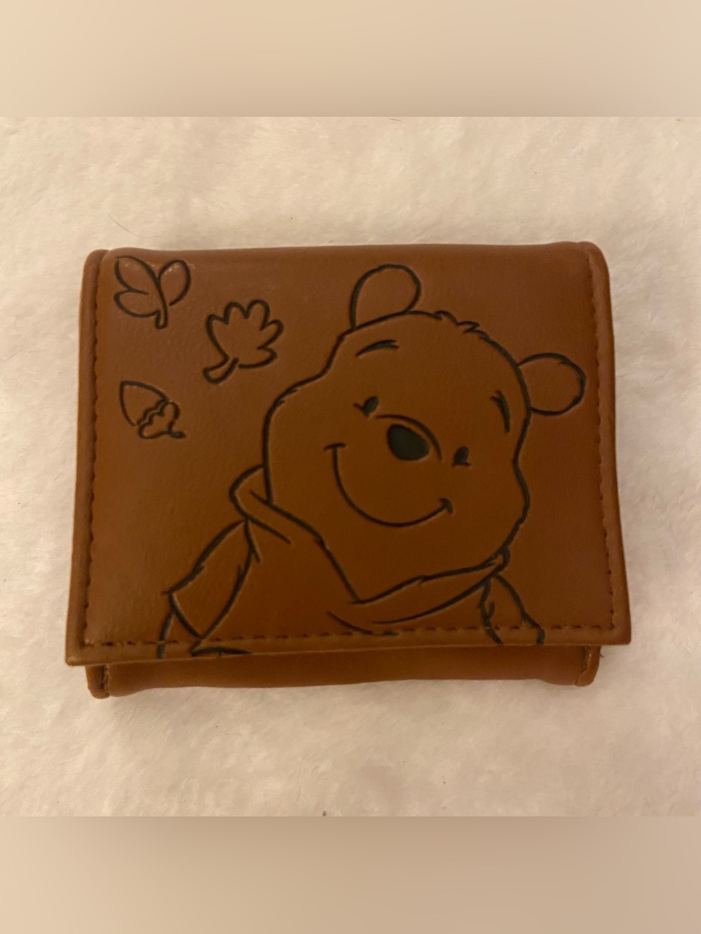 Disney Brown Winnie the Pooh Trifold Wallet